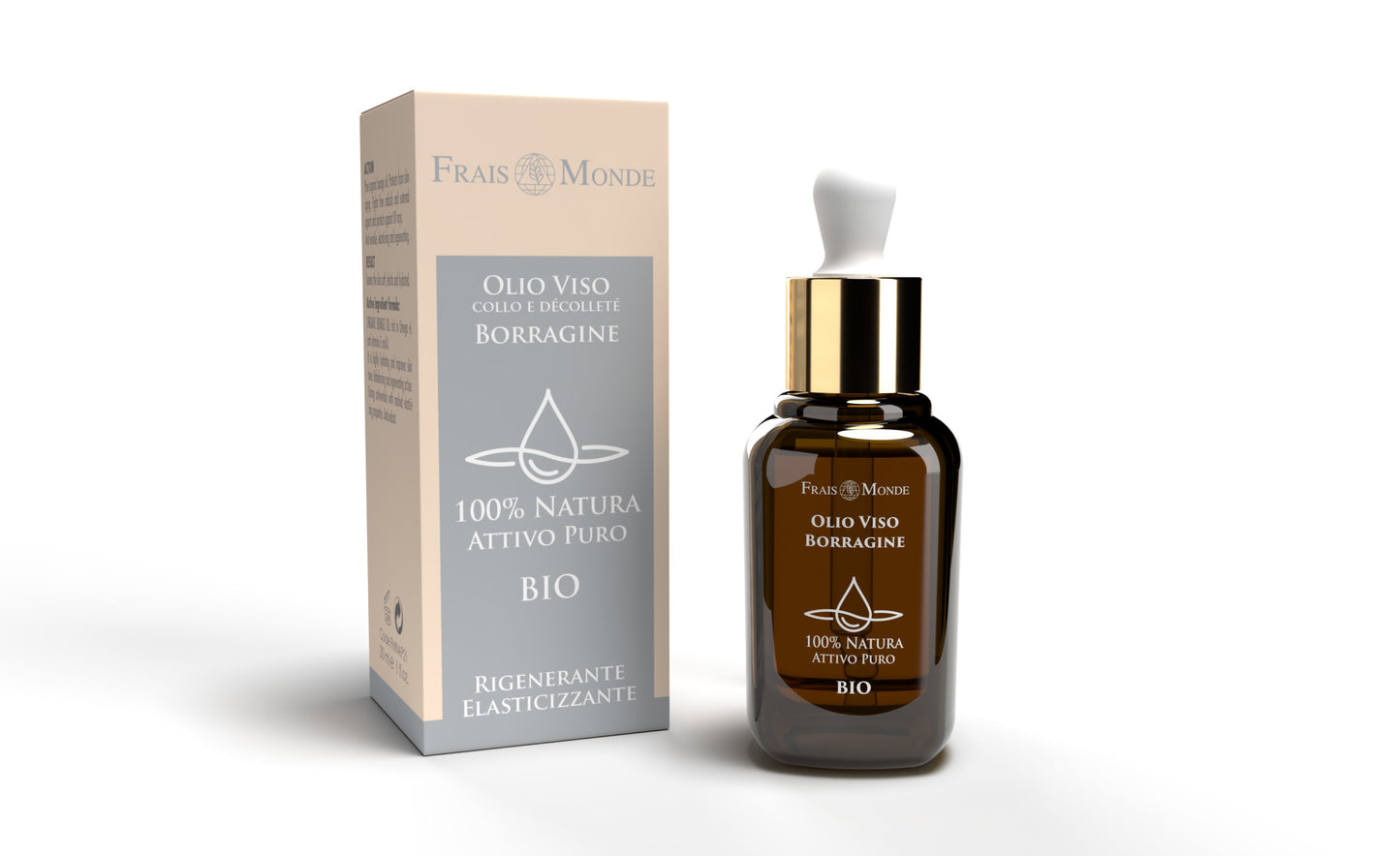 100% Natura Attivo Puro – Olio Viso Collo Borragine