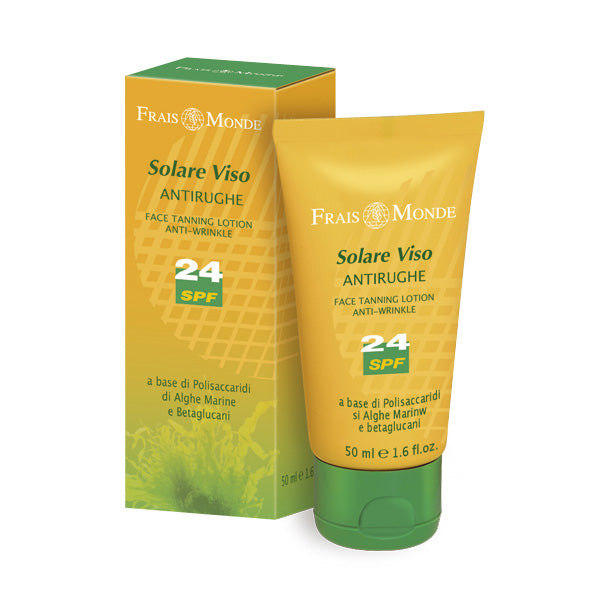 Crema Solare Viso Antirughe Spf 24 50 Ml
