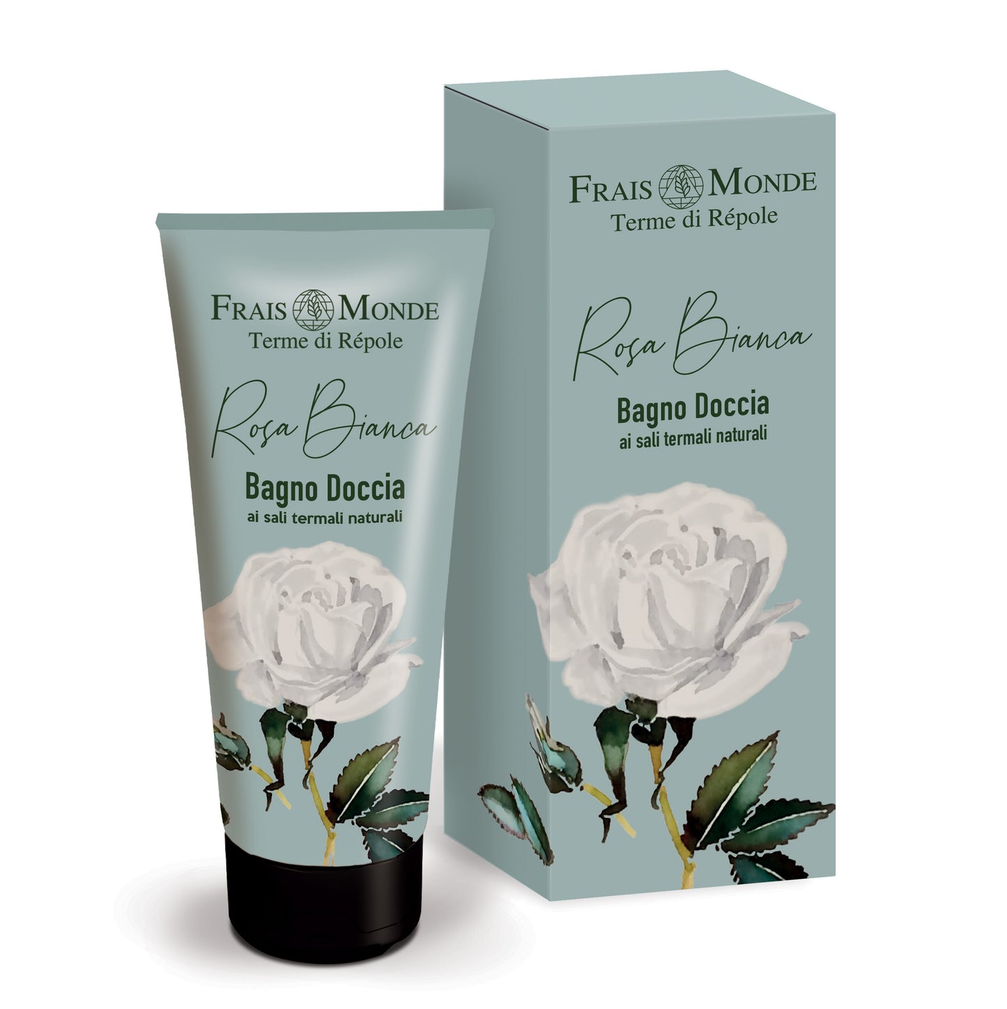 Bagno Doccia 200 Ml Rosa Bianca