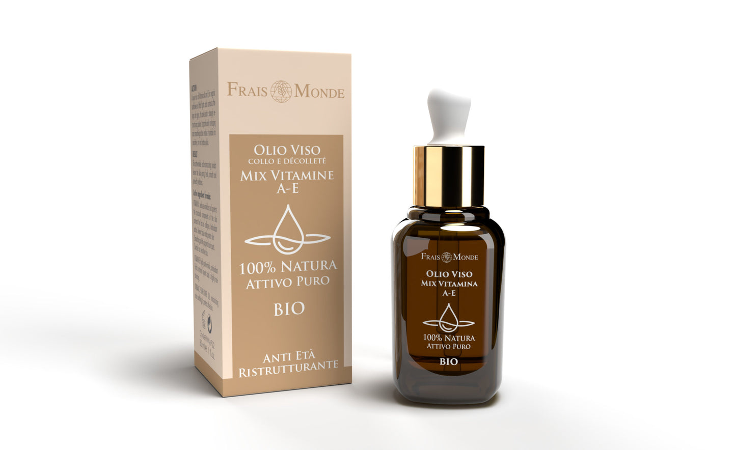 100% Natura Attivo Puro – Olio Viso Mix Vitamine A – E