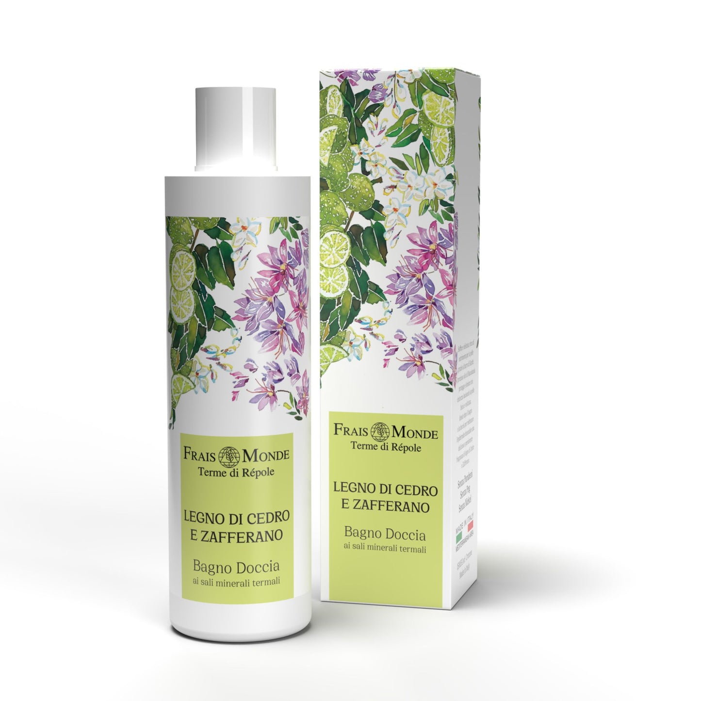  Bagno Schiuma Legno Di Cedro E Zafferano 250 Ml