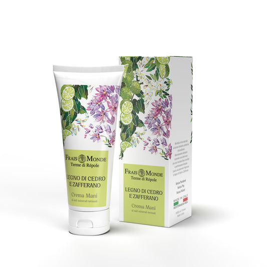  Crema Mani Legno Di Cedro E Zafferano 100 Ml